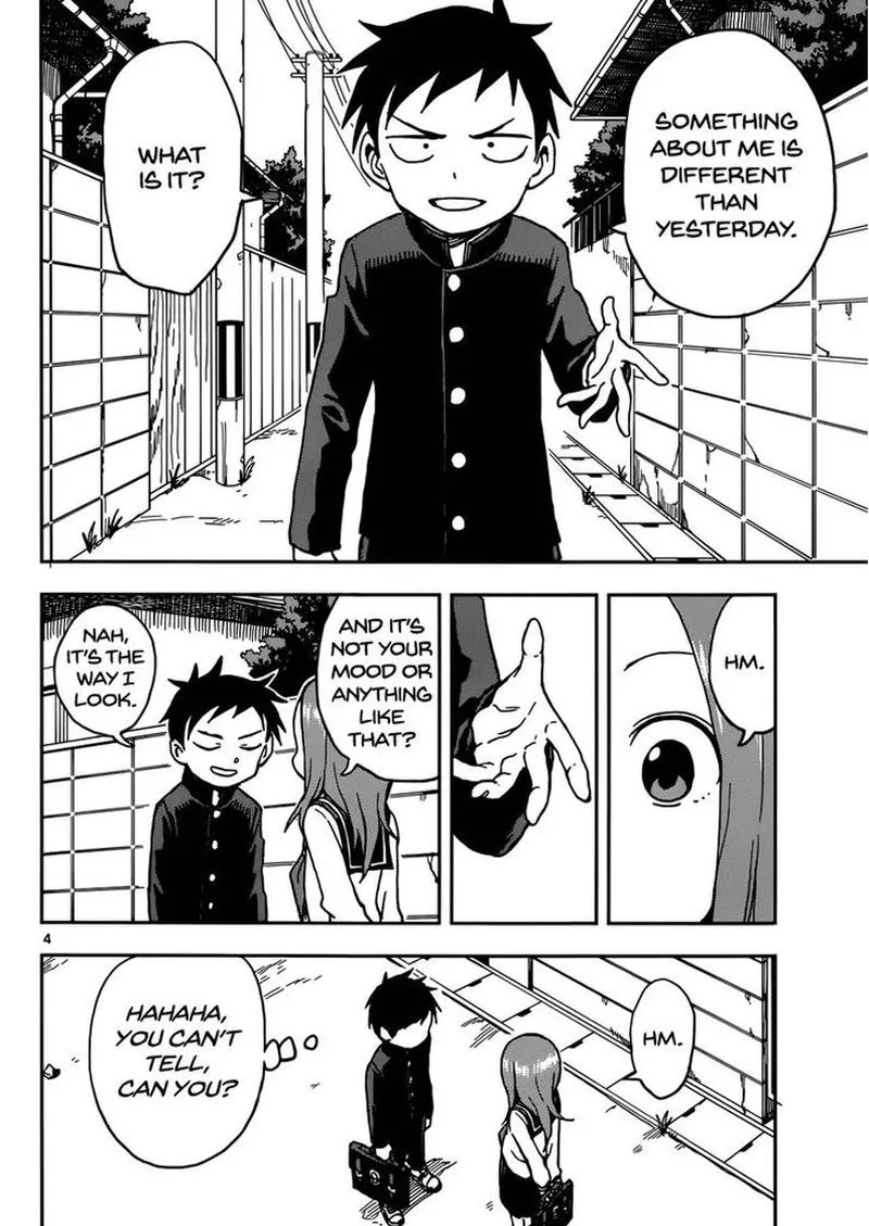 Karakai Jouzu no (Moto) Takagi-san Chapter 74 page 4