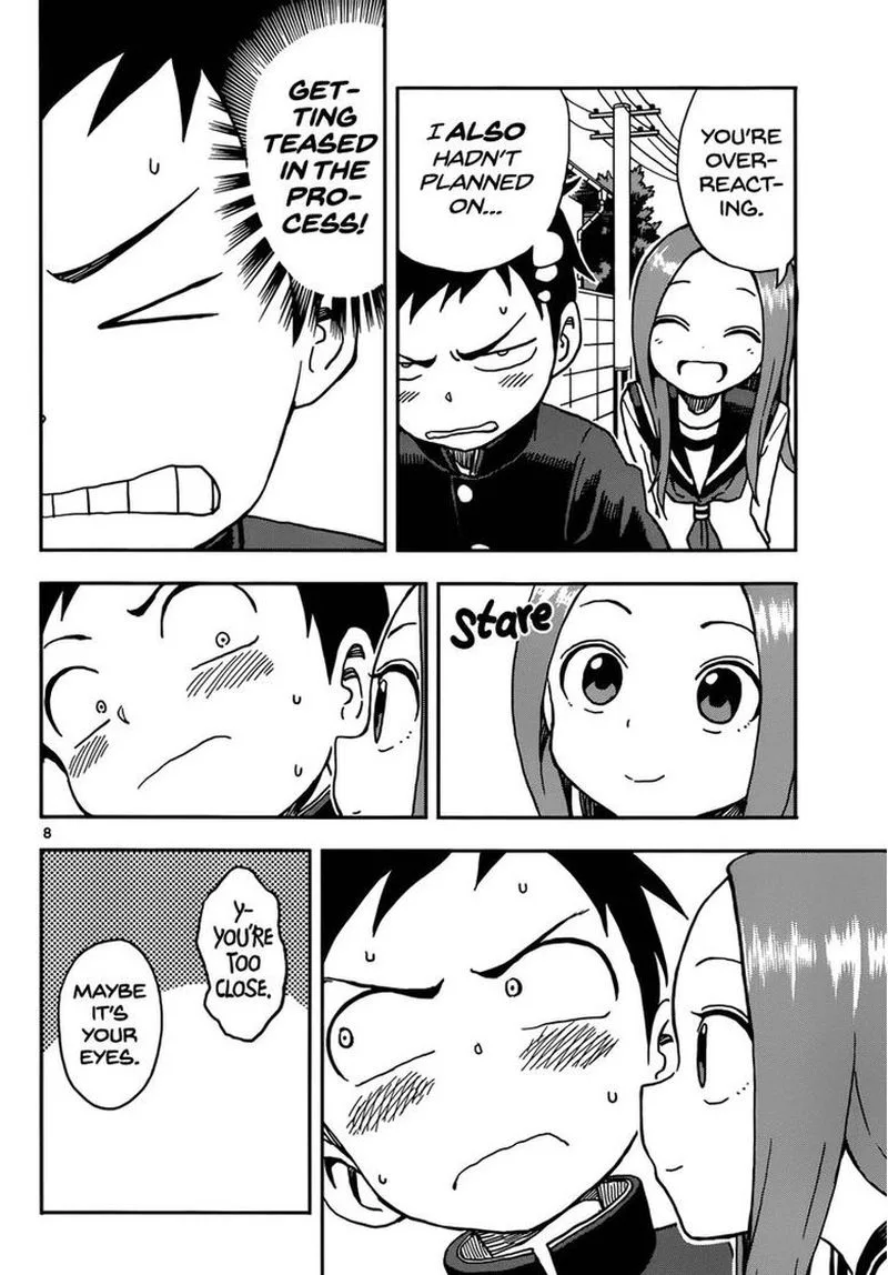 Karakai Jouzu no (Moto) Takagi-san Chapter 74 page 8