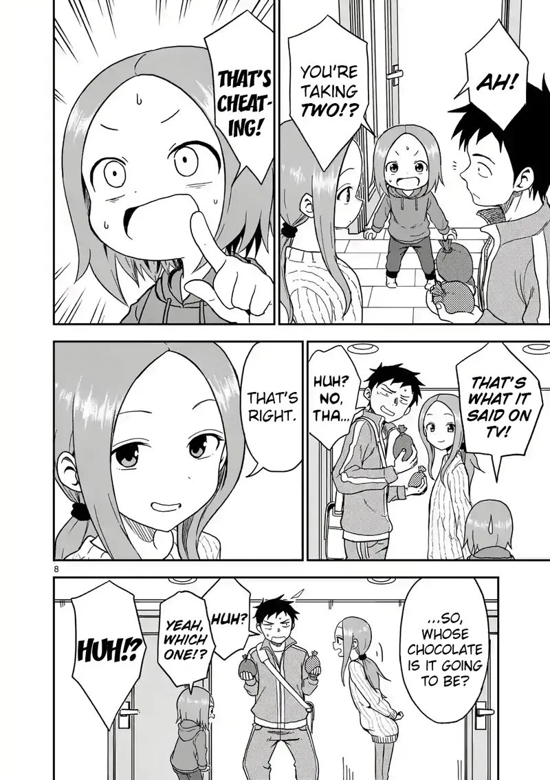Karakai Jouzu no (Moto) Takagi-san Chapter 75 page 8