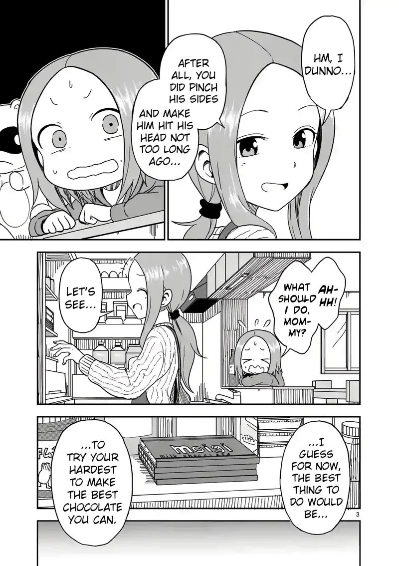 Karakai Jouzu no (Moto) Takagi-san Chapter 75 page 3