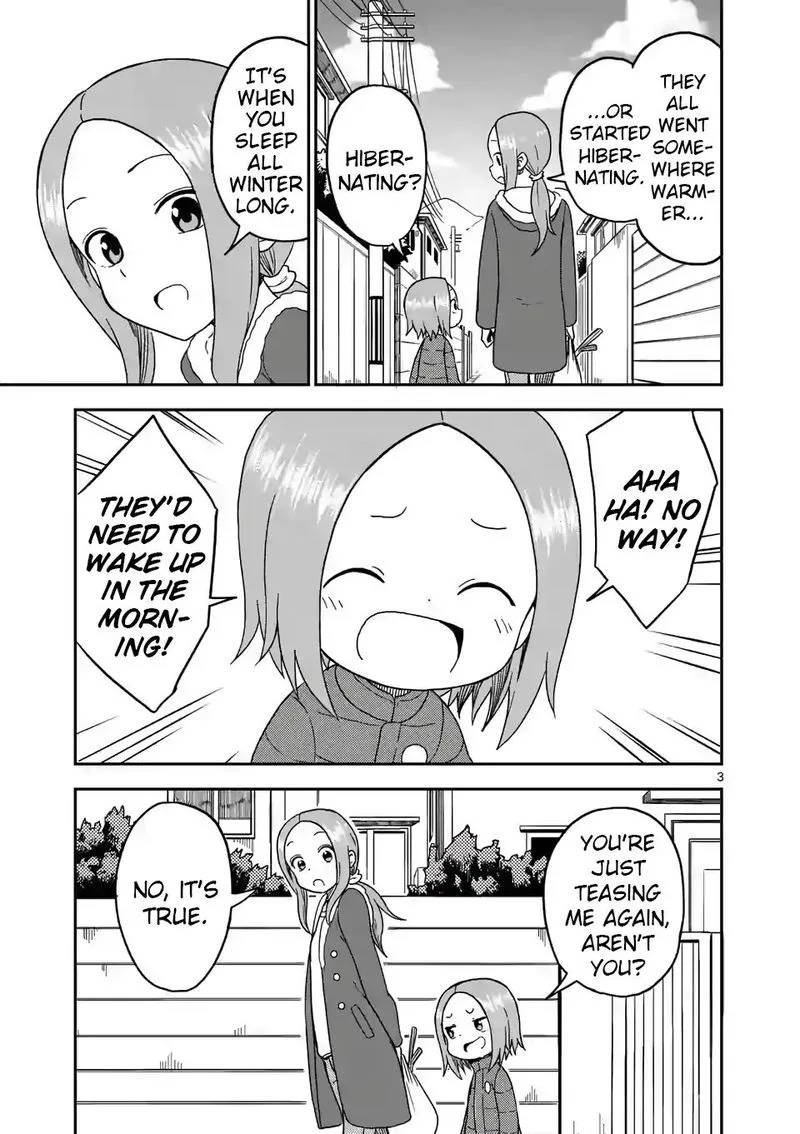 Karakai Jouzu no (Moto) Takagi-san Chapter 76 page 3
