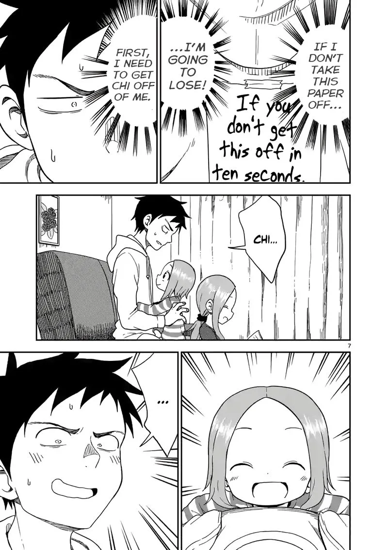 Karakai Jouzu no (Moto) Takagi-san Chapter 78 page 7