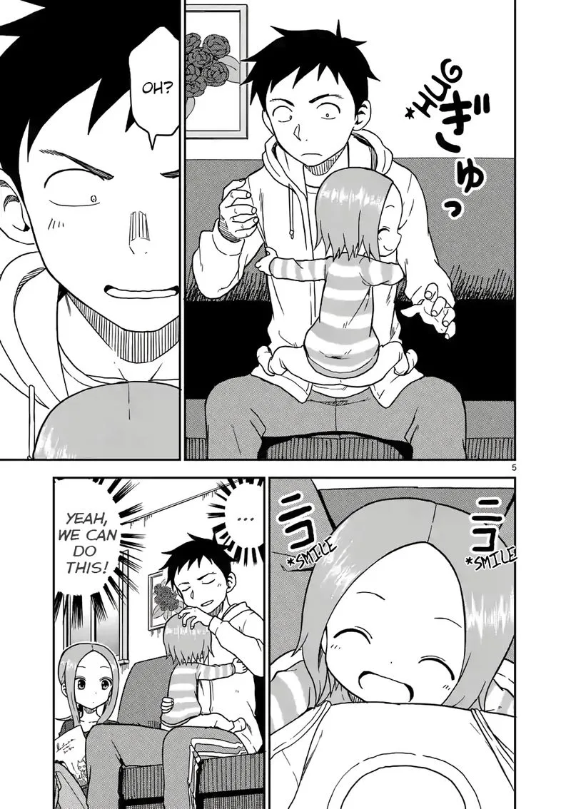Karakai Jouzu no (Moto) Takagi-san Chapter 78 page 5