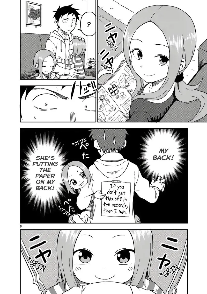 Karakai Jouzu no (Moto) Takagi-san Chapter 78 page 6
