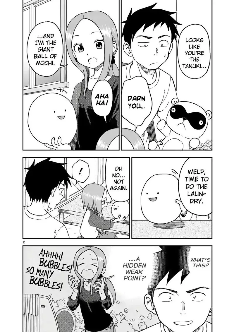 Karakai Jouzu no (Moto) Takagi-san Chapter 79 page 2