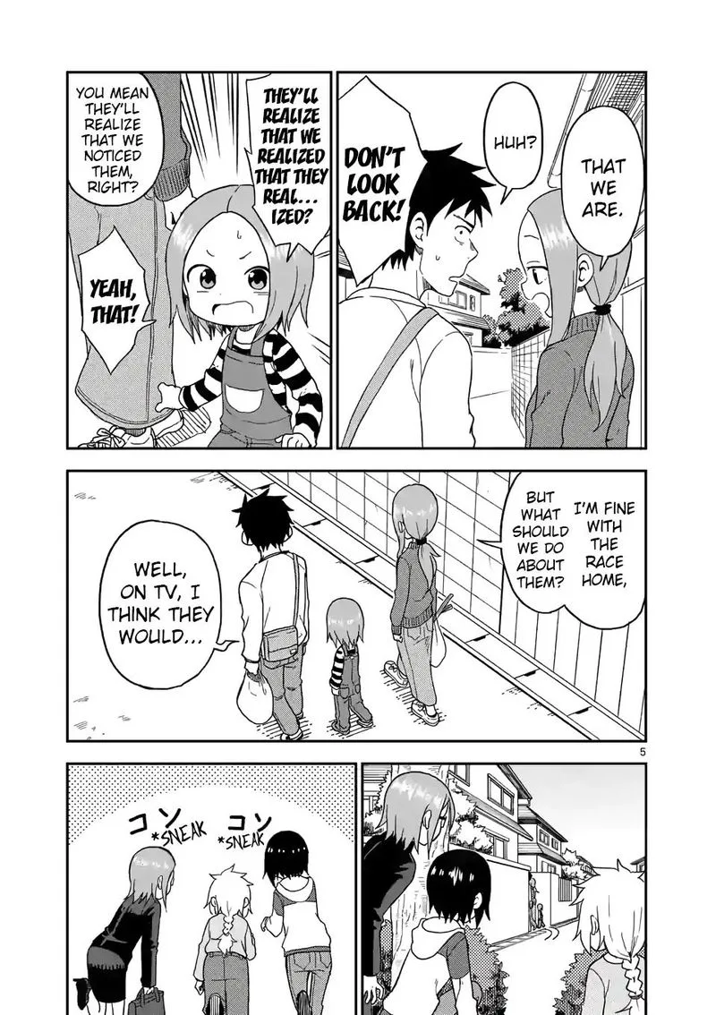 Karakai Jouzu no (Moto) Takagi-san Chapter 80 page 5