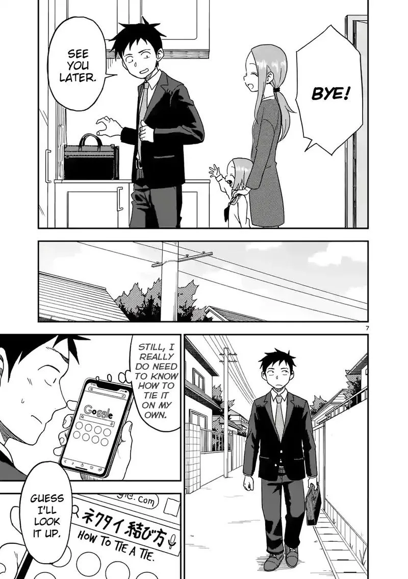 Karakai Jouzu no (Moto) Takagi-san Chapter 81 page 7