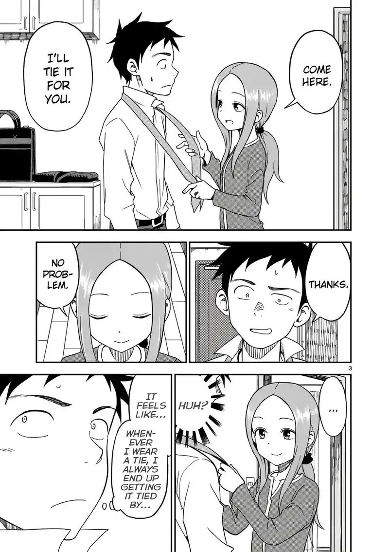 Karakai Jouzu no (Moto) Takagi-san Chapter 81 page 3