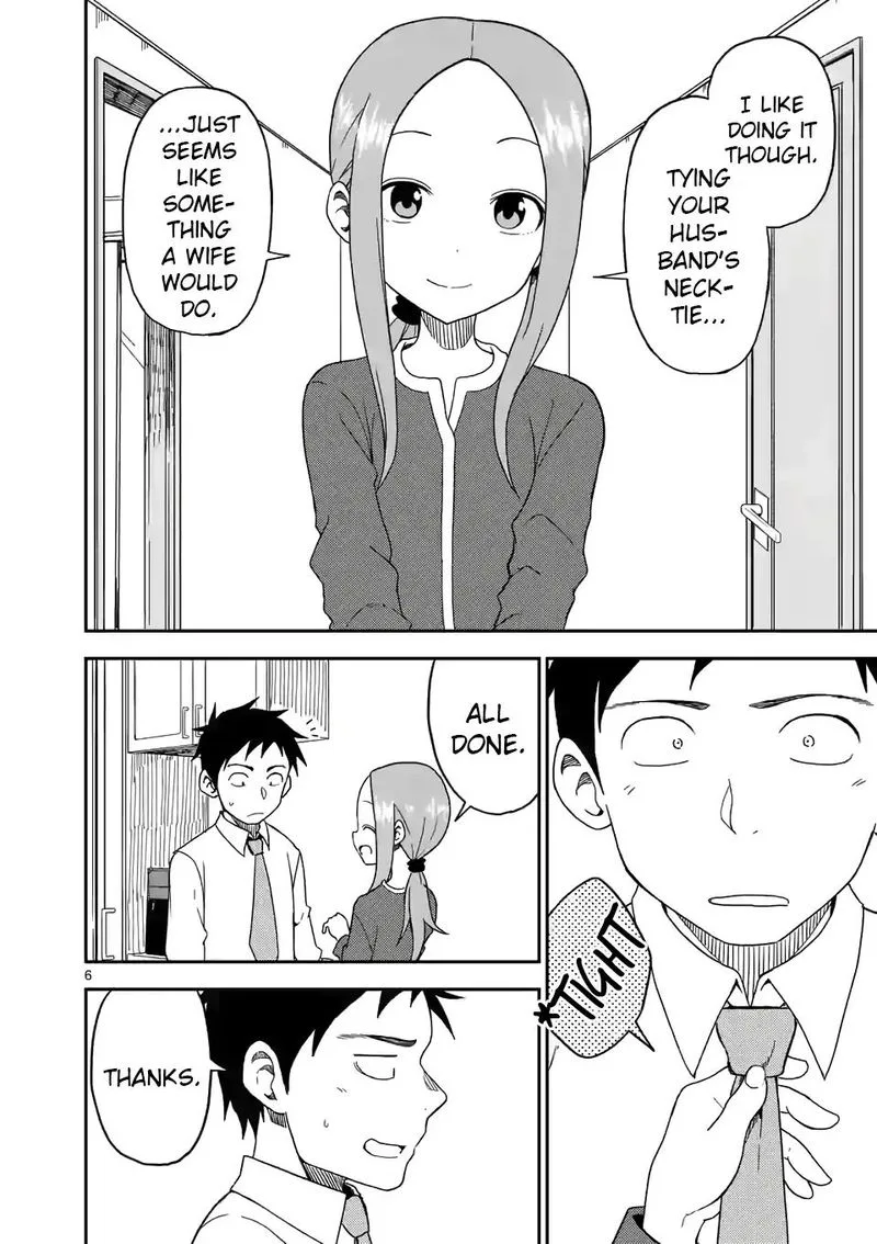 Karakai Jouzu no (Moto) Takagi-san Chapter 81 page 6