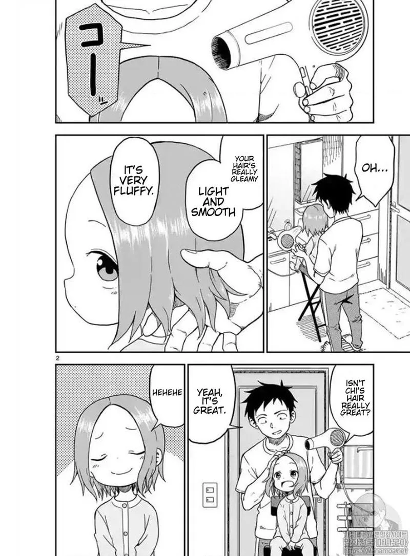Karakai Jouzu no (Moto) Takagi-san Chapter 82 page 2