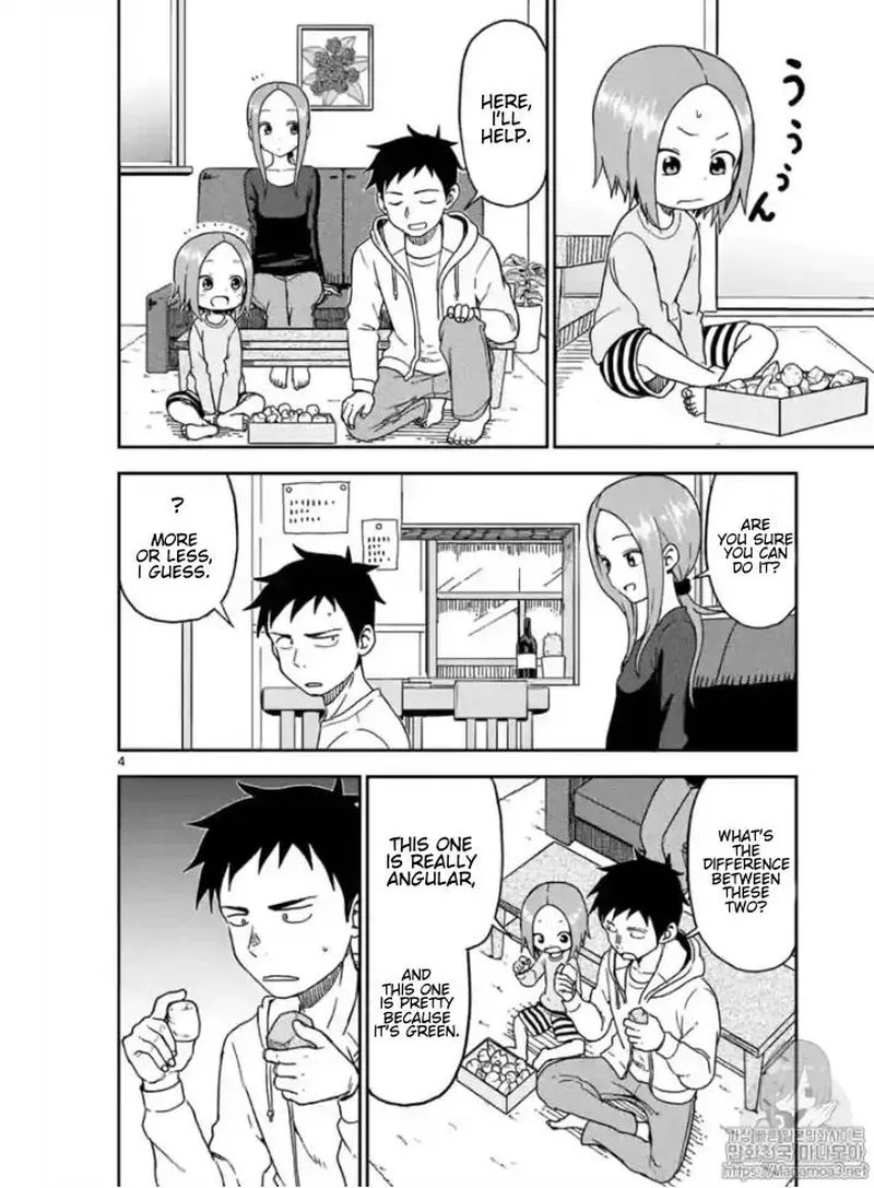 Karakai Jouzu no (Moto) Takagi-san Chapter 84 page 4