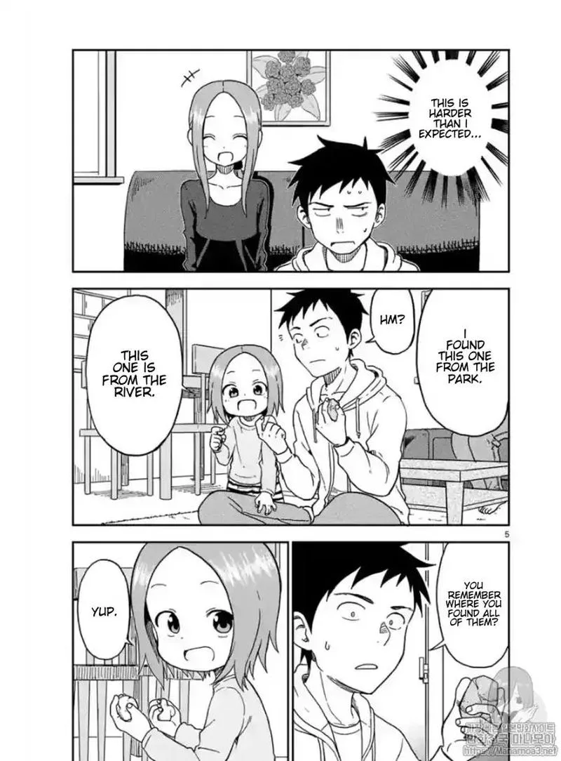 Karakai Jouzu no (Moto) Takagi-san Chapter 84 page 5