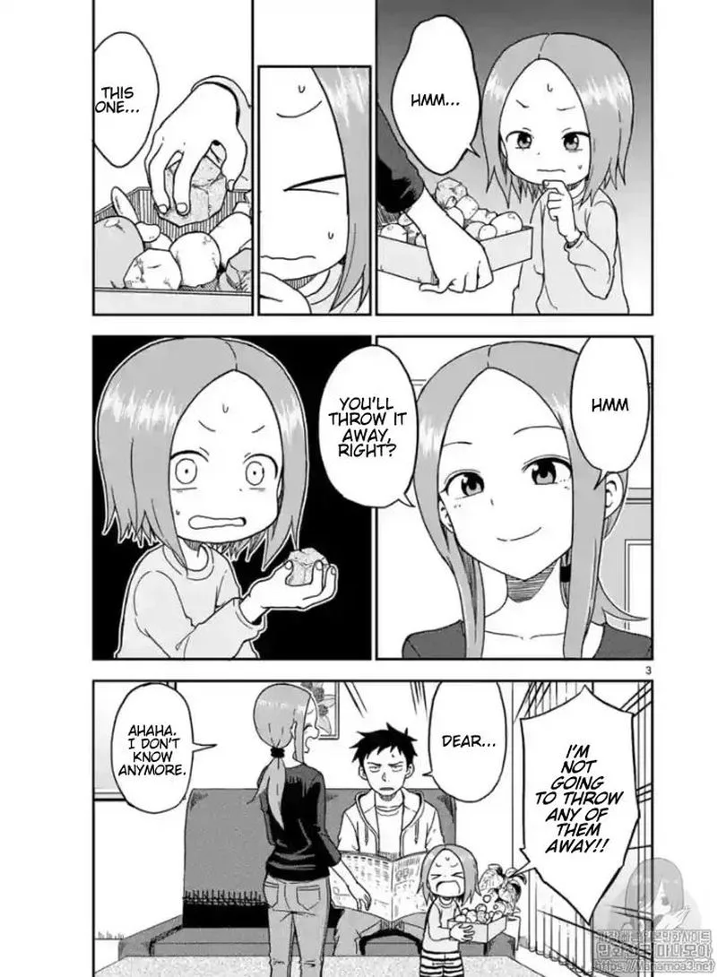 Karakai Jouzu no (Moto) Takagi-san Chapter 84 page 3