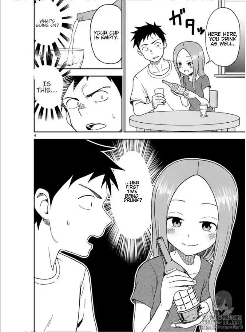 Karakai Jouzu no (Moto) Takagi-san Chapter 85 page 4