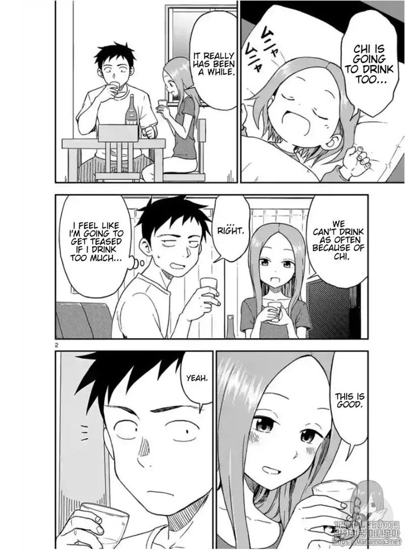 Karakai Jouzu no (Moto) Takagi-san Chapter 85 page 2