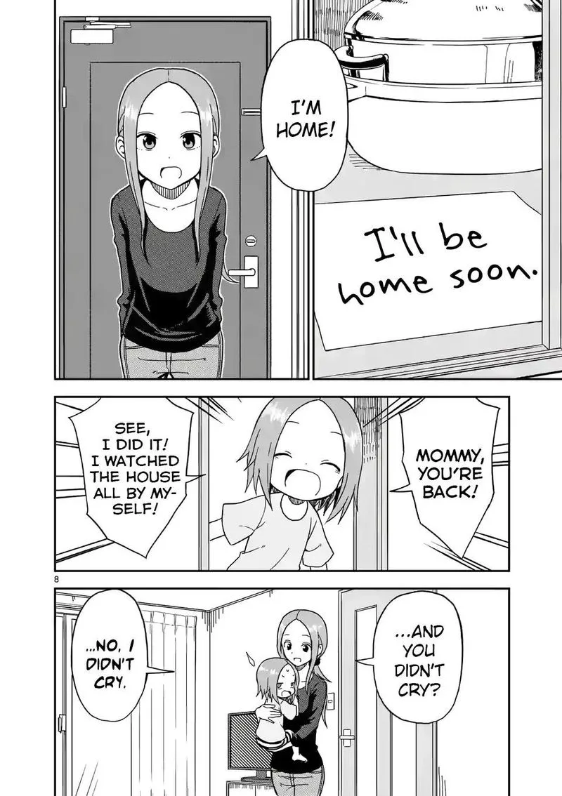 Karakai Jouzu no (Moto) Takagi-san Chapter 87 page 8