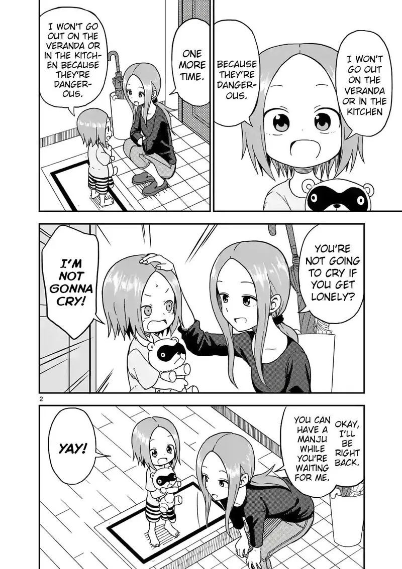 Karakai Jouzu no (Moto) Takagi-san Chapter 87 page 2