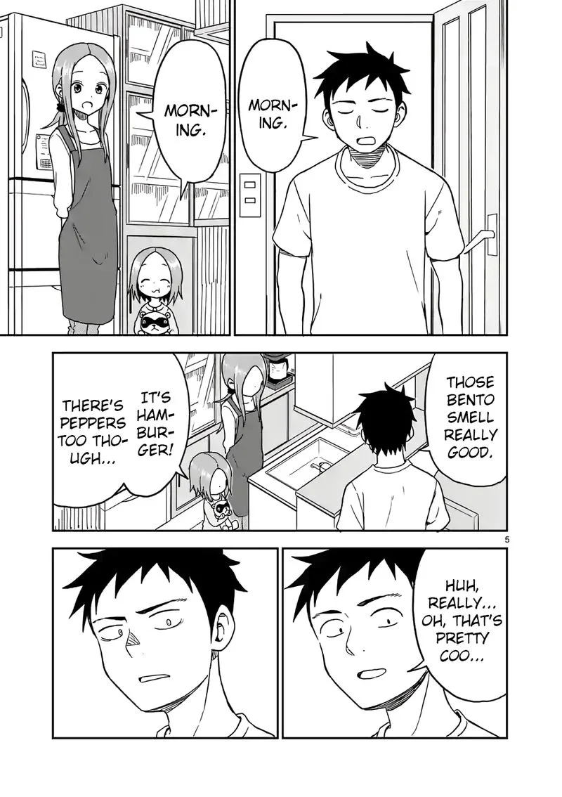 Karakai Jouzu no (Moto) Takagi-san Chapter 88 page 5