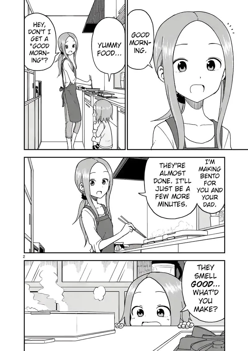 Karakai Jouzu no (Moto) Takagi-san Chapter 88 page 2