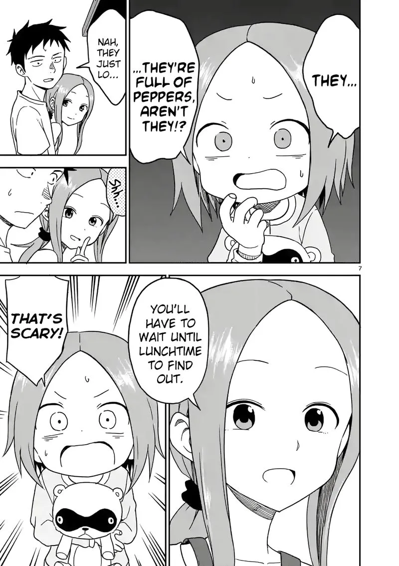 Karakai Jouzu no (Moto) Takagi-san Chapter 88 page 7