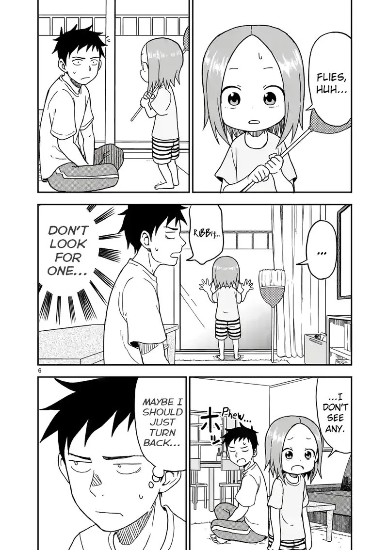 Karakai Jouzu no (Moto) Takagi-san Chapter 89 page 6