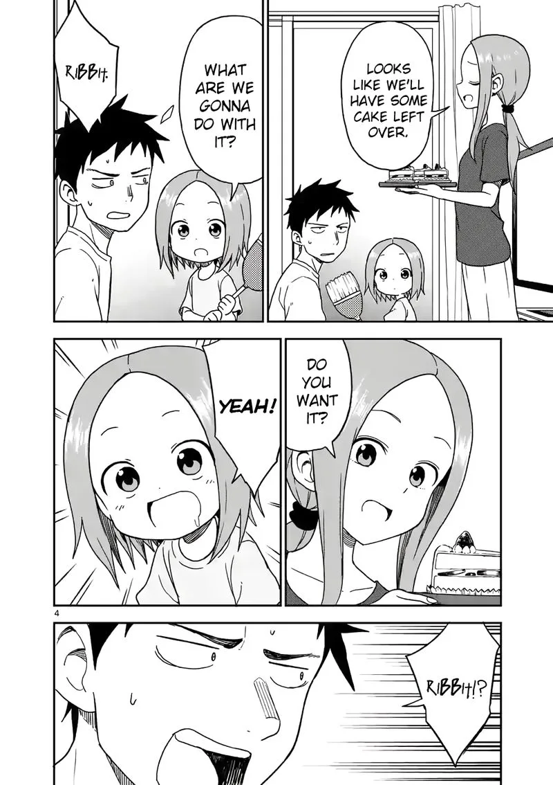 Karakai Jouzu no (Moto) Takagi-san Chapter 89 page 4