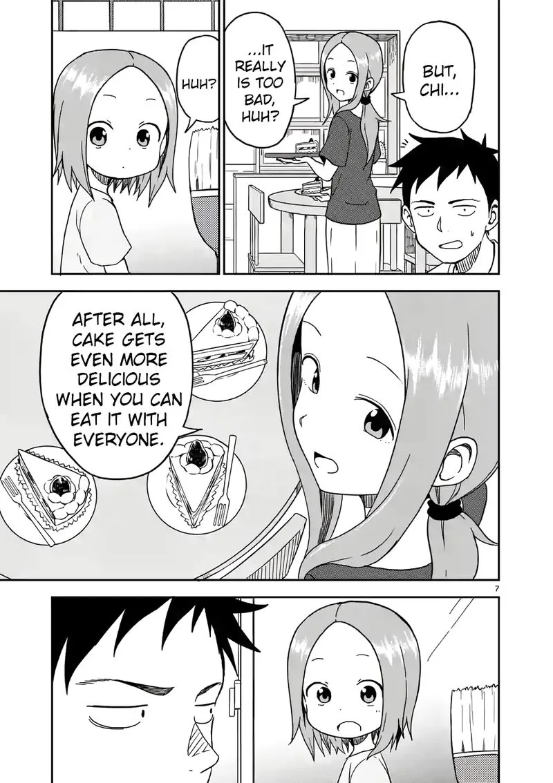 Karakai Jouzu no (Moto) Takagi-san Chapter 89 page 7
