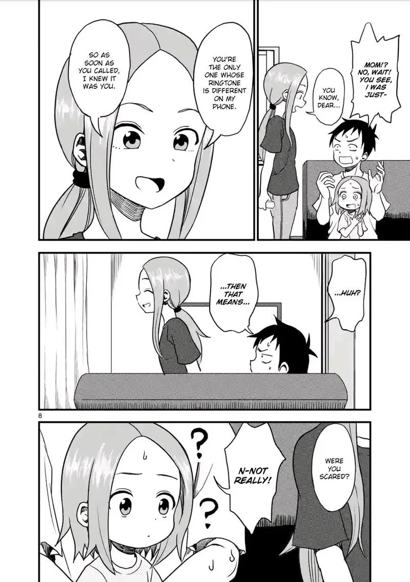 Karakai Jouzu no (Moto) Takagi-san Chapter 9 page 8