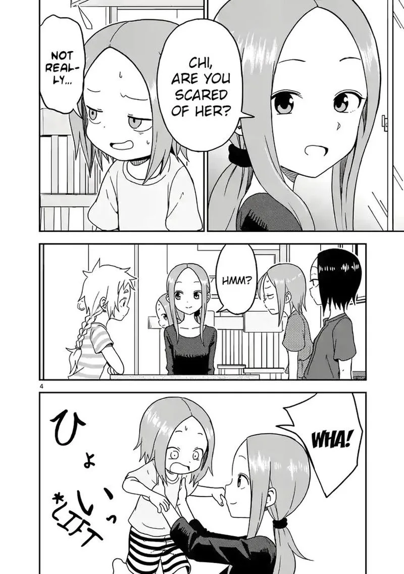 Karakai Jouzu no (Moto) Takagi-san Chapter 90 page 4