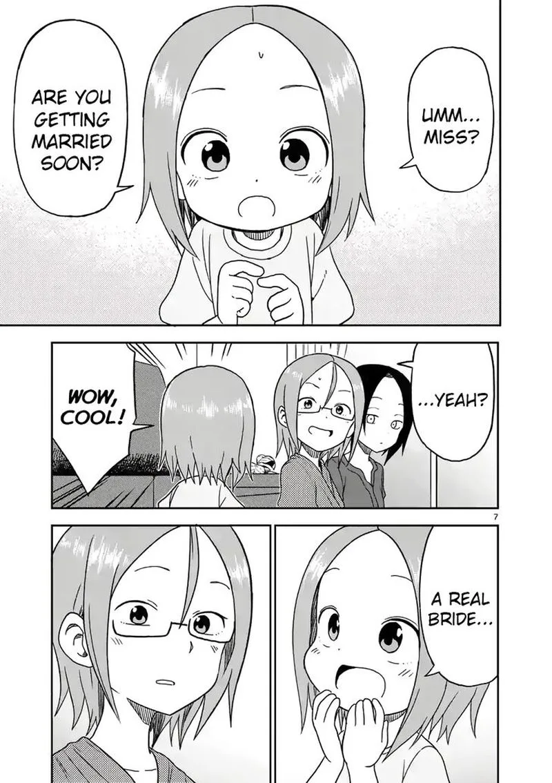 Karakai Jouzu no (Moto) Takagi-san Chapter 90 page 7