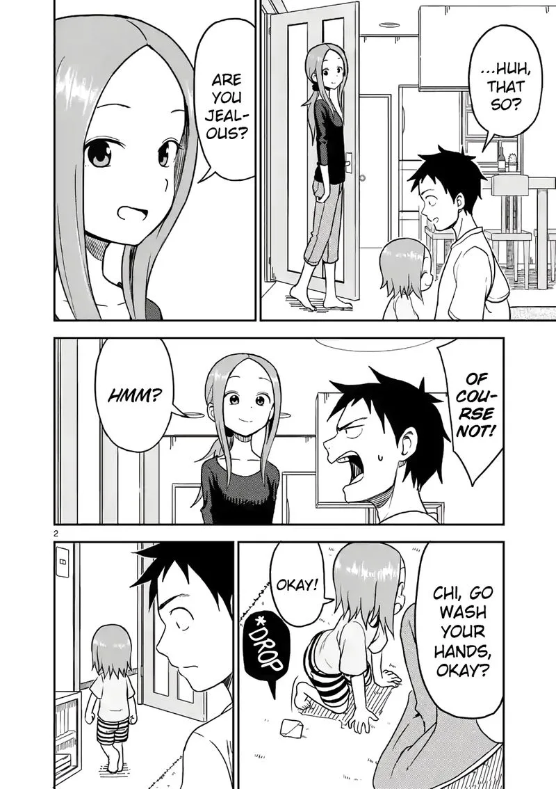 Karakai Jouzu no (Moto) Takagi-san Chapter 91 page 2