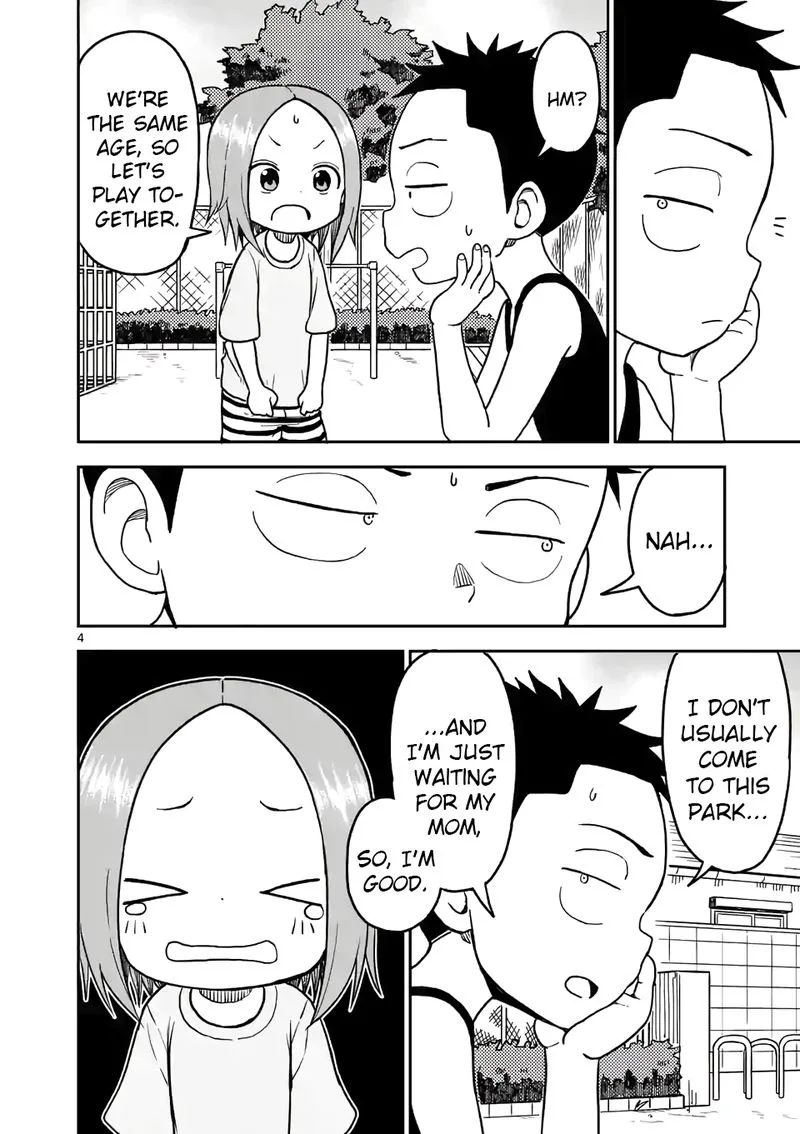 Karakai Jouzu no (Moto) Takagi-san Chapter 93 page 4