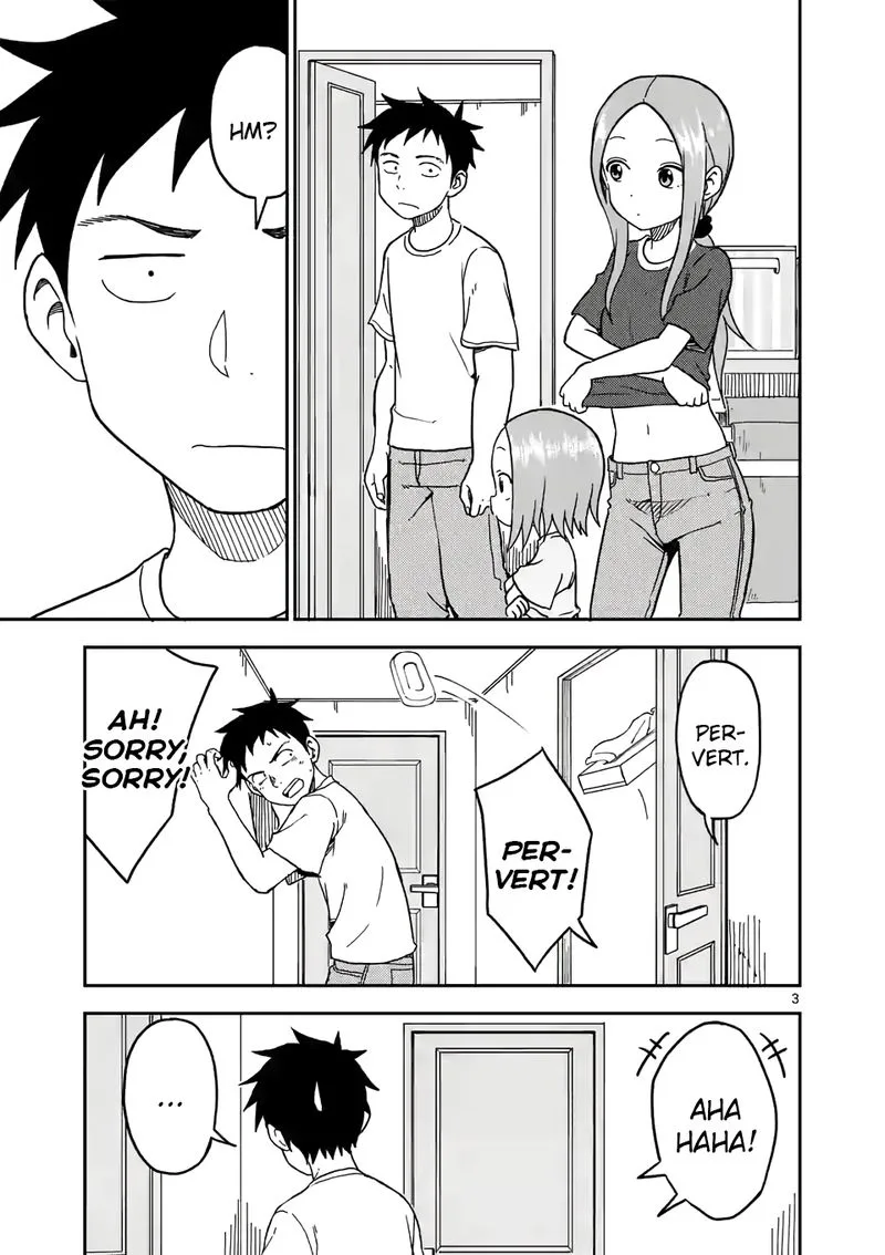 Karakai Jouzu no (Moto) Takagi-san Chapter 94 page 3