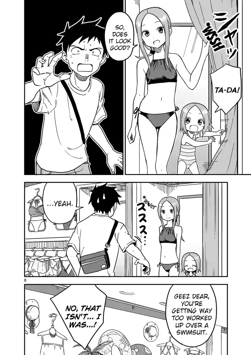 Karakai Jouzu no (Moto) Takagi-san Chapter 96 page 8