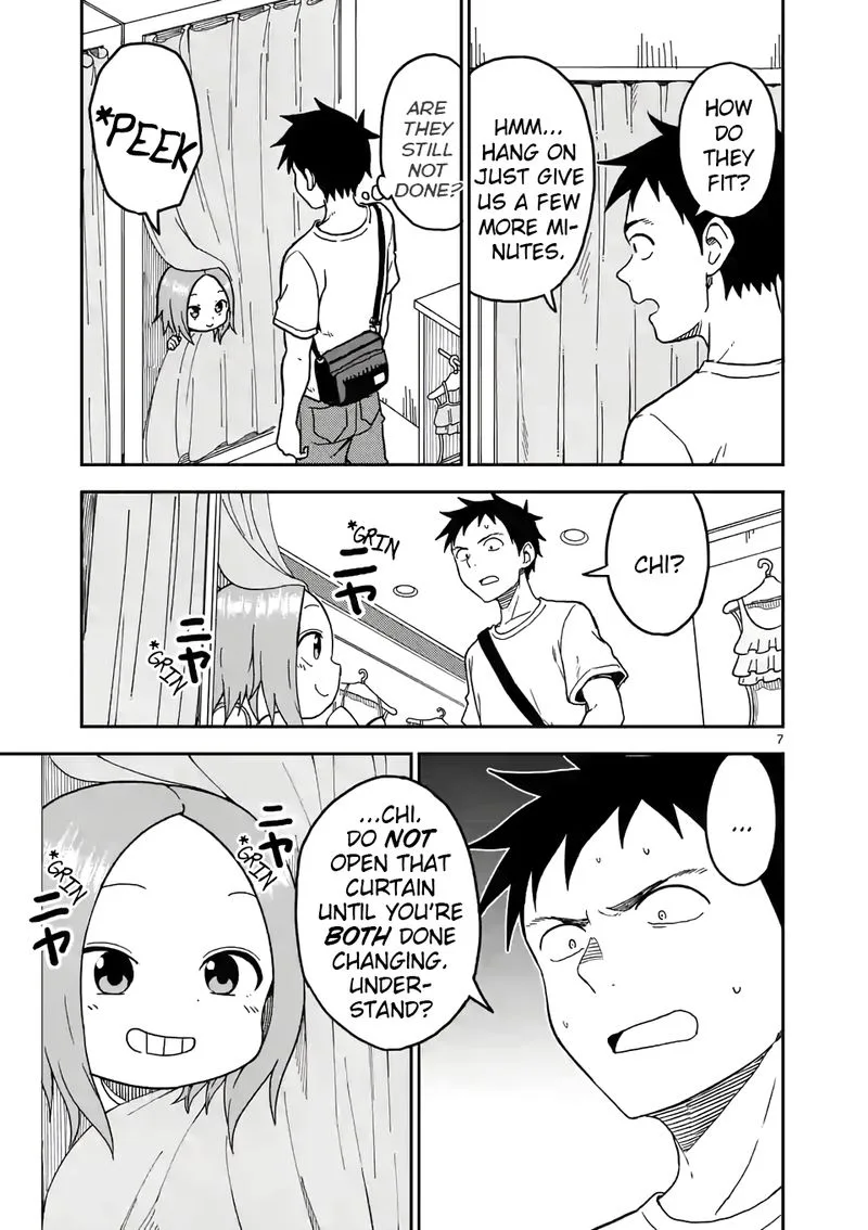 Karakai Jouzu no (Moto) Takagi-san Chapter 96 page 7