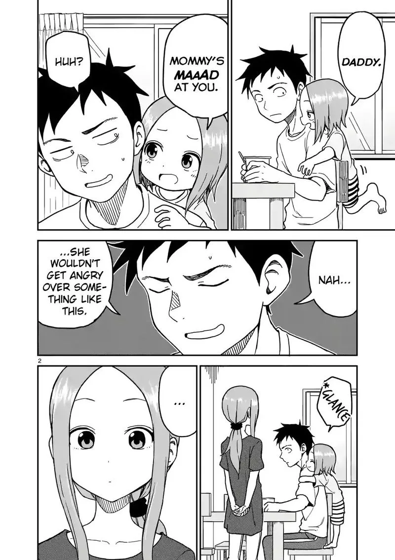 Karakai Jouzu no (Moto) Takagi-san Chapter 98 page 2