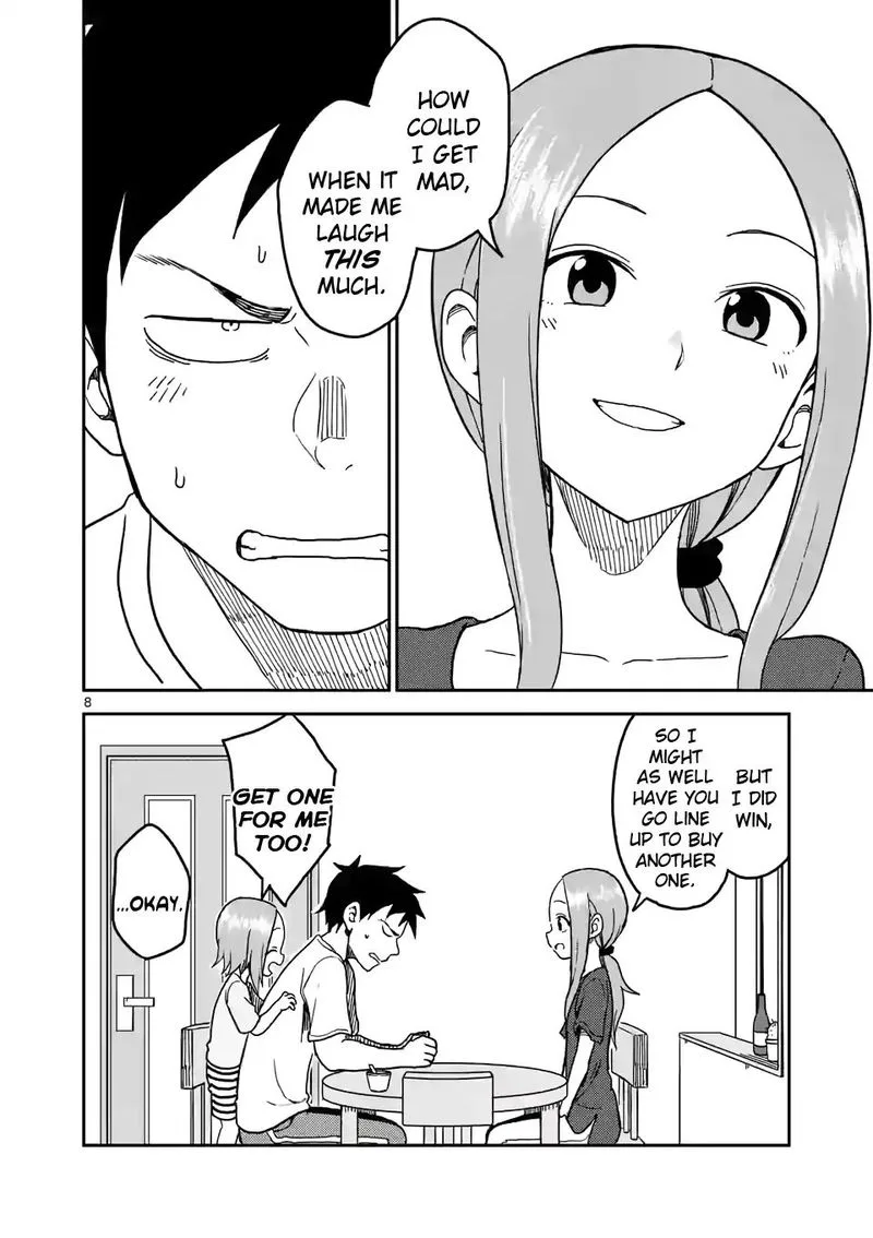 Karakai Jouzu no (Moto) Takagi-san Chapter 98 page 8
