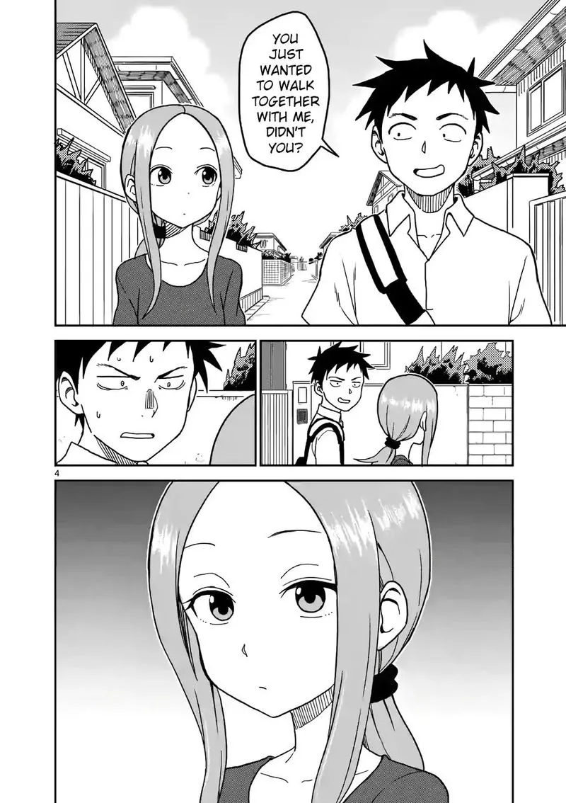 Karakai Jouzu no (Moto) Takagi-san Chapter 99 page 4