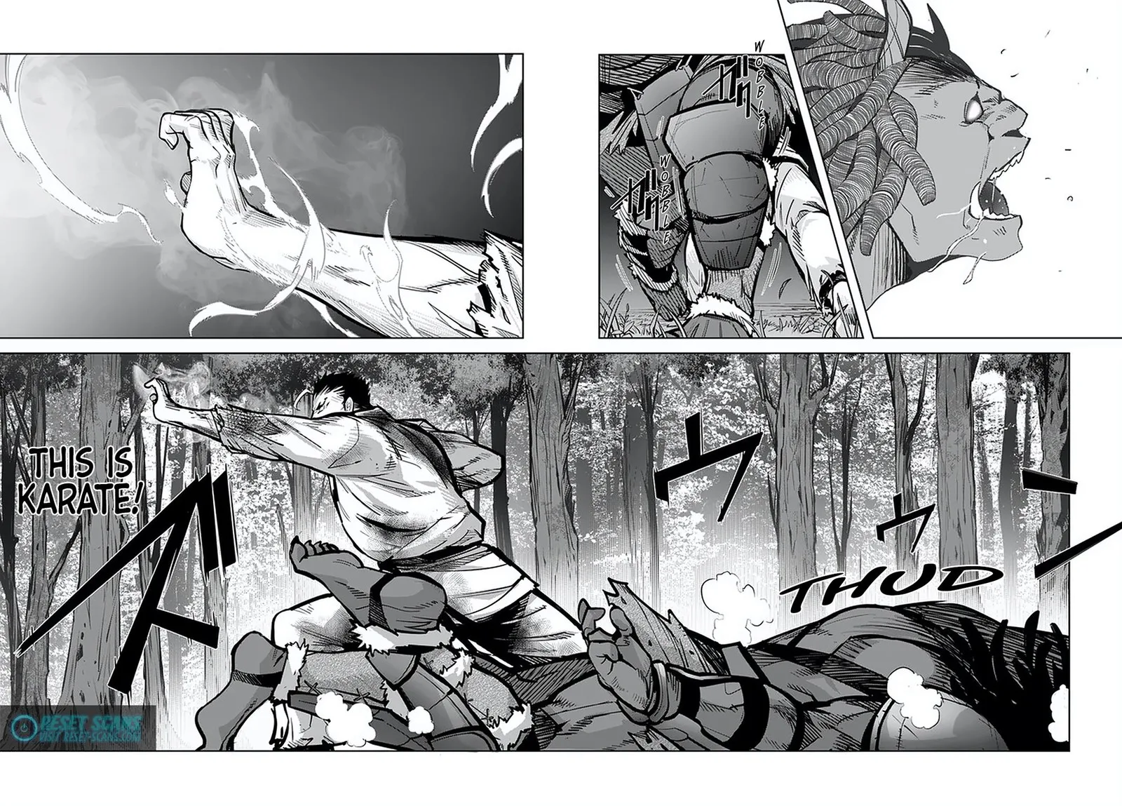 Karate Baka Iseka Chapter 14.1 page 14