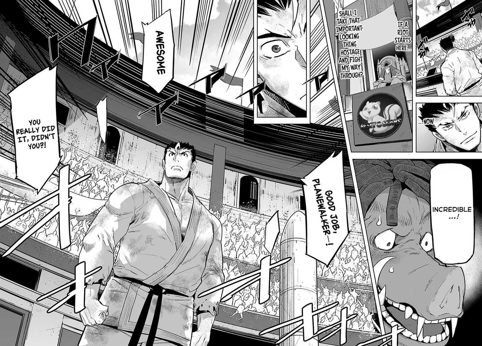 Karate Baka Iseka Chapter 19.1 page 14