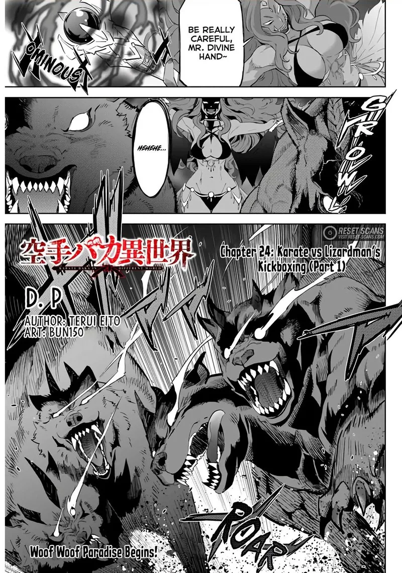 Karate Baka Iseka Chapter 24.1 page 1