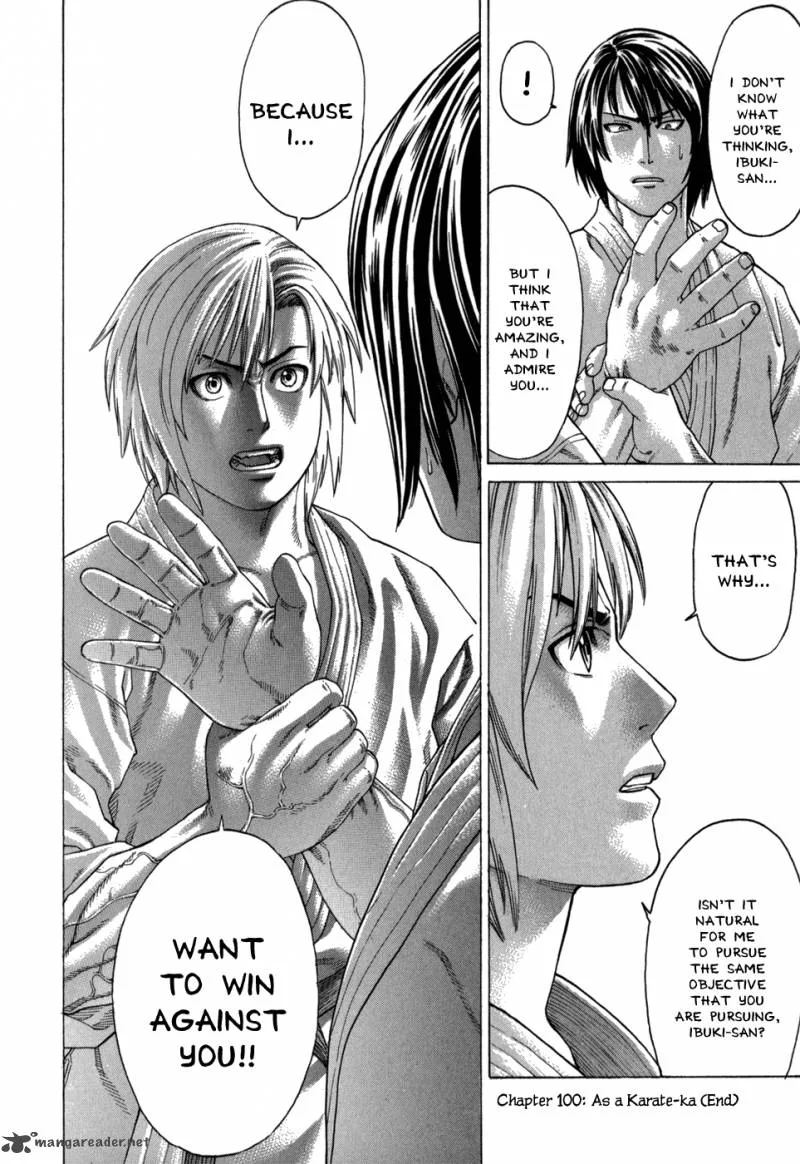 Karate Shoukoushi Kohinata Minoru Chapter 100 page 18