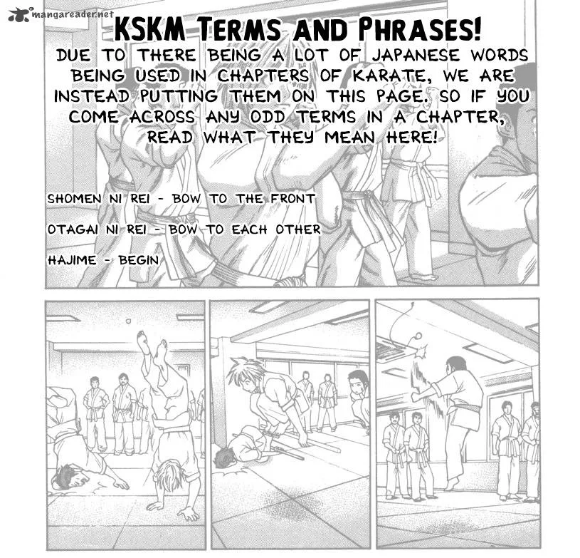 Karate Shoukoushi Kohinata Minoru Chapter 101 page 1
