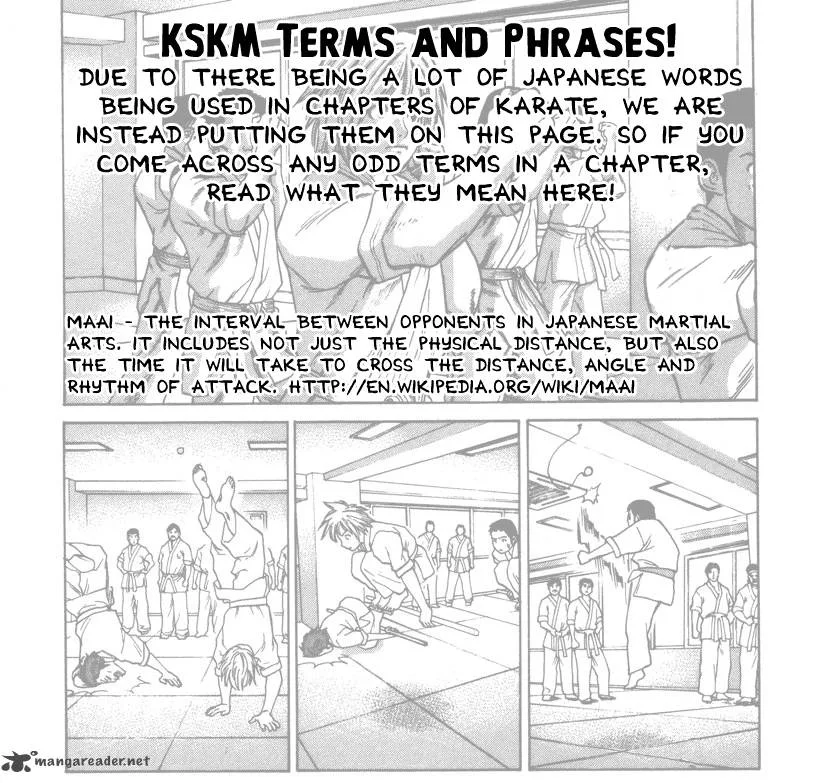 Karate Shoukoushi Kohinata Minoru Chapter 102 page 1