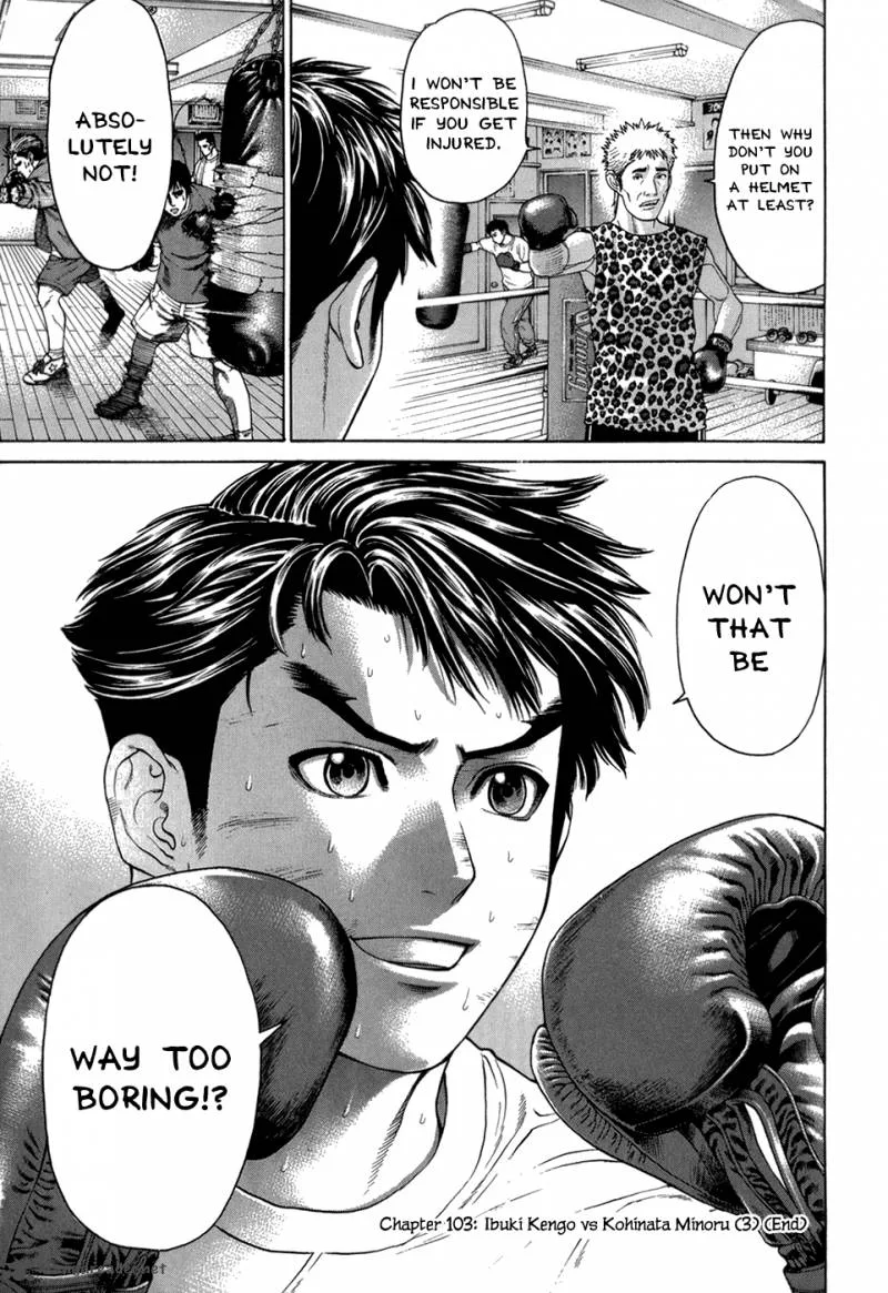 Karate Shoukoushi Kohinata Minoru Chapter 103 page 16