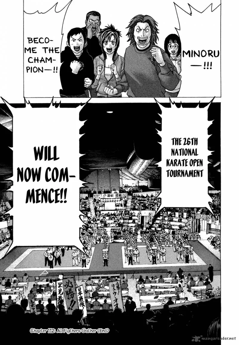 Karate Shoukoushi Kohinata Minoru Chapter 112 page 21