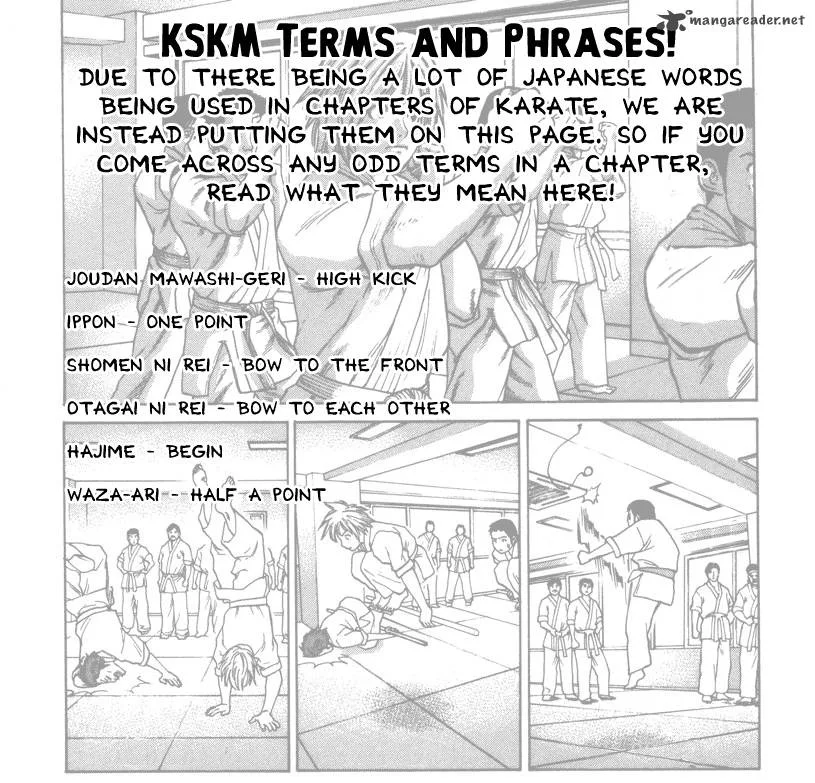 Karate Shoukoushi Kohinata Minoru Chapter 115 page 1