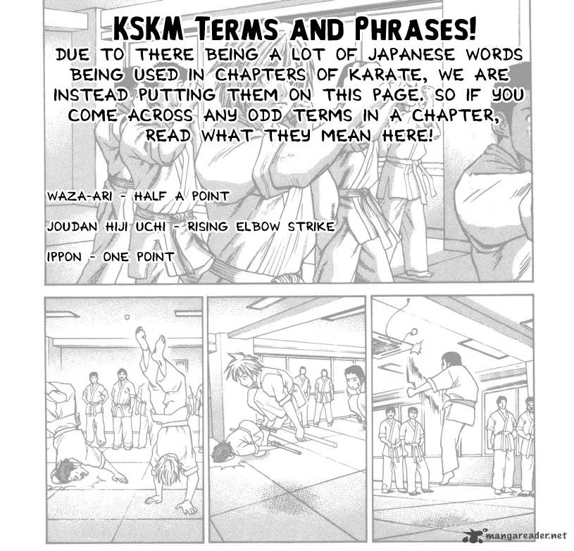 Karate Shoukoushi Kohinata Minoru Chapter 116 page 1