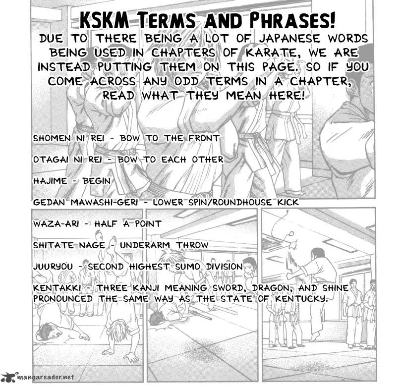 Karate Shoukoushi Kohinata Minoru Chapter 117 page 1