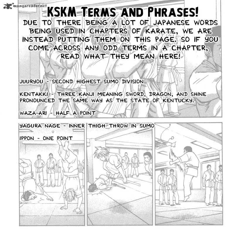 Karate Shoukoushi Kohinata Minoru Chapter 118 page 1